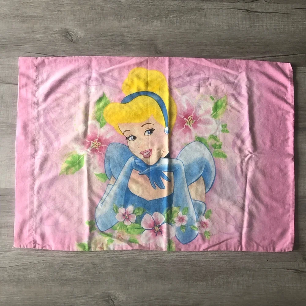 Disney Princess vintage pillowcase.